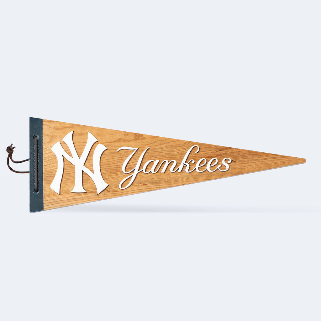 New York Yankees MLB Pin Collection With Custom-Crafted Pennant