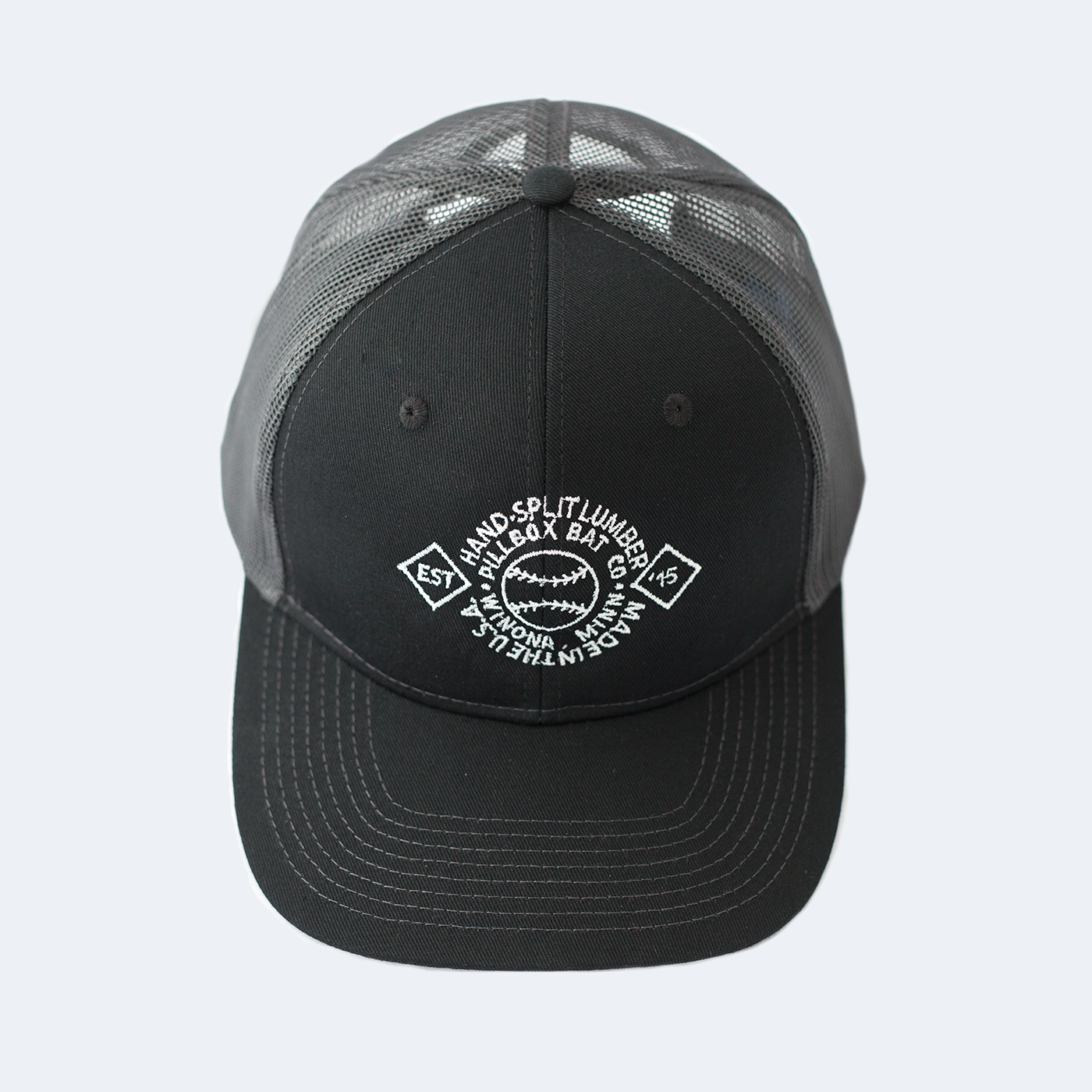 Pillbox Vintage Logo - Trucker Hat